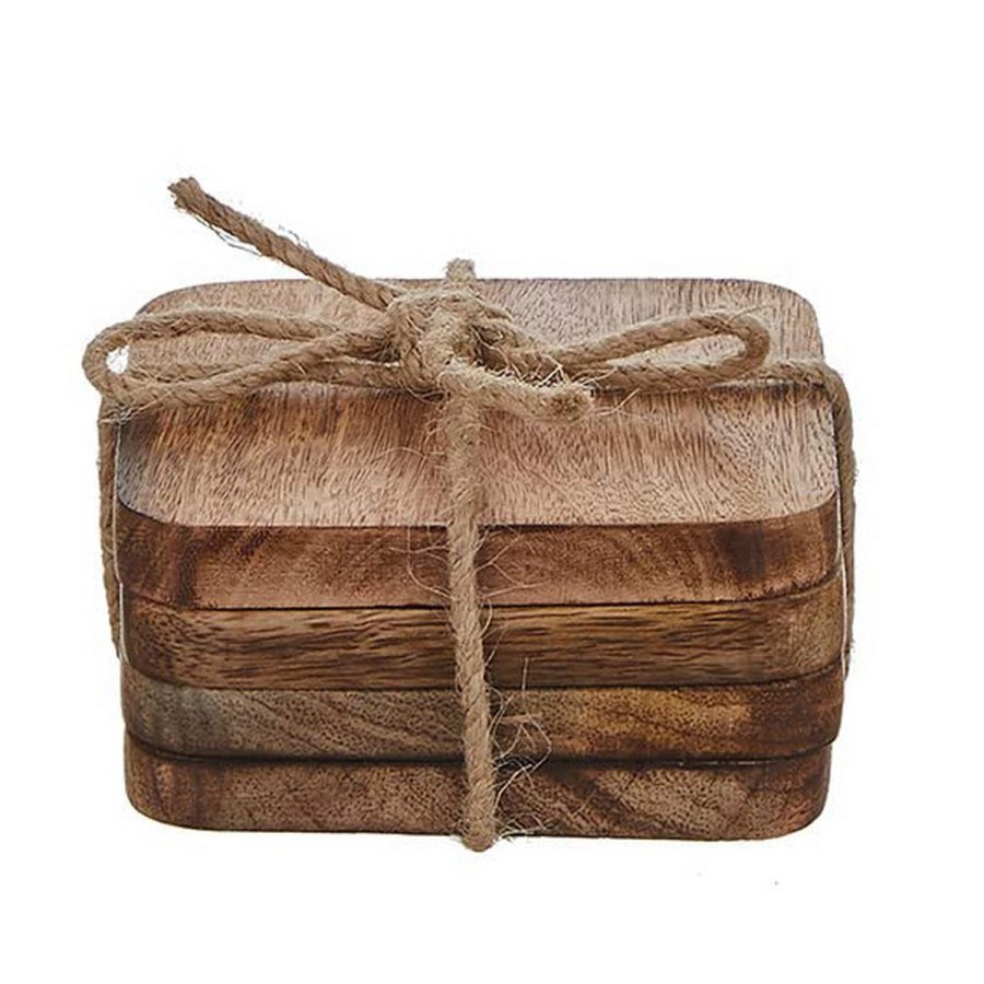 Varmebrikker Mica Decorations Duko 4 Dele (10 x 10 x 5 cm) #1