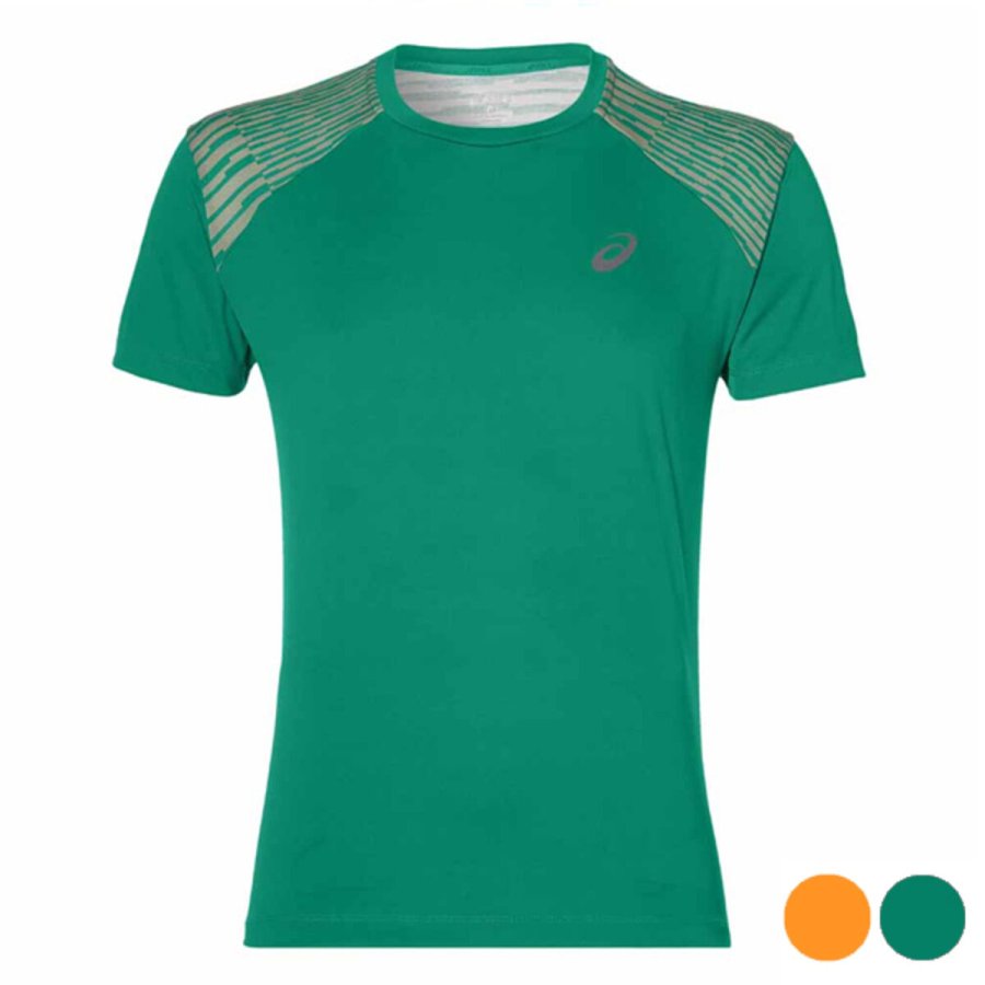 Kort�rmet T-shirt til M�nd Asics fuzeX TEE #1