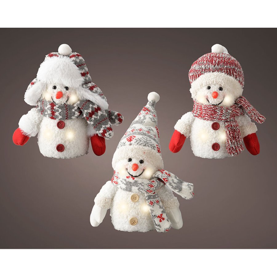 LED Snemand Juledekoration Lumineo 11 x 8 x 18 cm #5
