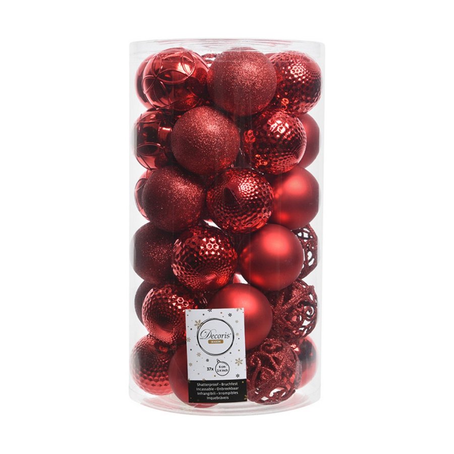 Julekugler Decoris Rd 37 Dele #1