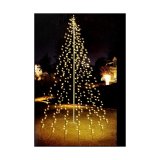 LED gardin Varmt lys Varm hvid 2 m Sort #2