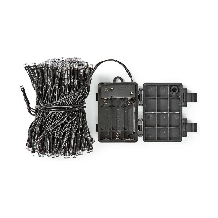 LED guirlande AX8415200 Hvid Sort Varm hvid 2,5 m #1