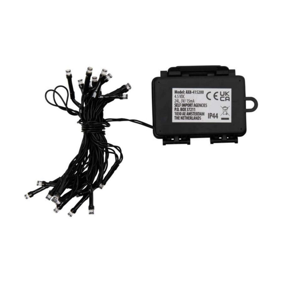 LED guirlande AX8415200 Hvid Sort Varm hvid 2,5 m #5