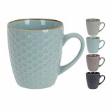 Skodelica Excellent Houseware Stentj 200 ml Geometri 4 Dele #1