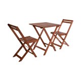 Spisebords�t med 2 stole EDM Brun #1