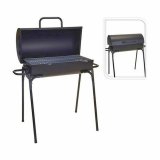 Kulgrill med Ben Sort 33 x 63 x 89 cm Cirkulr #1