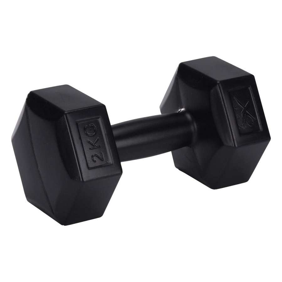 Bumbbells XQ Max Sort 2 Kg 2 enheder #2