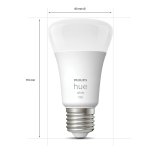 LED-lampe Philips Starter Kit E27 9,5 W Hvid F (3 enheder) #3