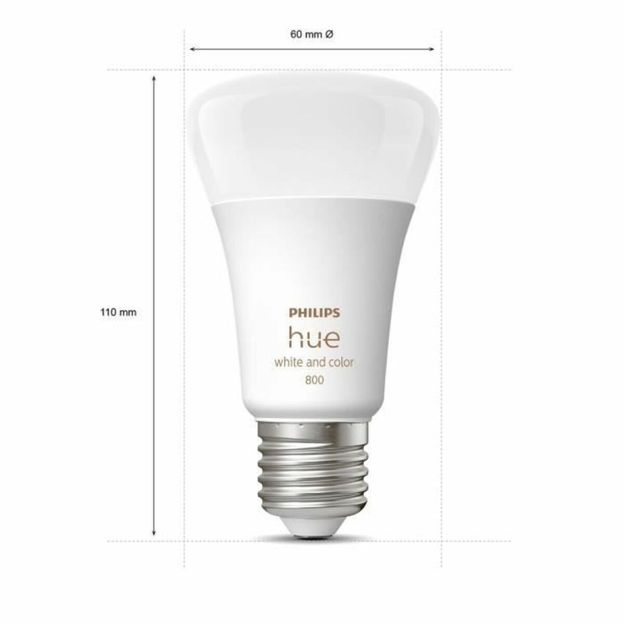 LED-lampe Philips 8719514328365 Hvid F E27 806 lm (6500 K) (2 enheder) #4