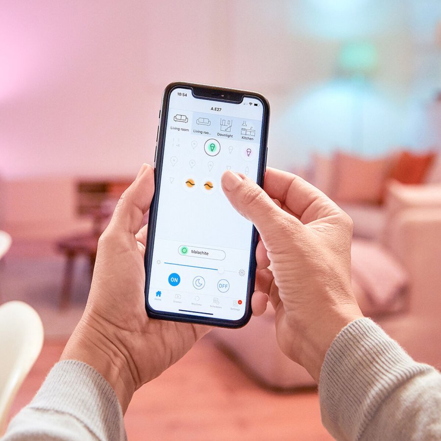 LED-lampe Philips Wiz Standard Hvid F 8 W E27 806 lm (2700-6500 K) #6