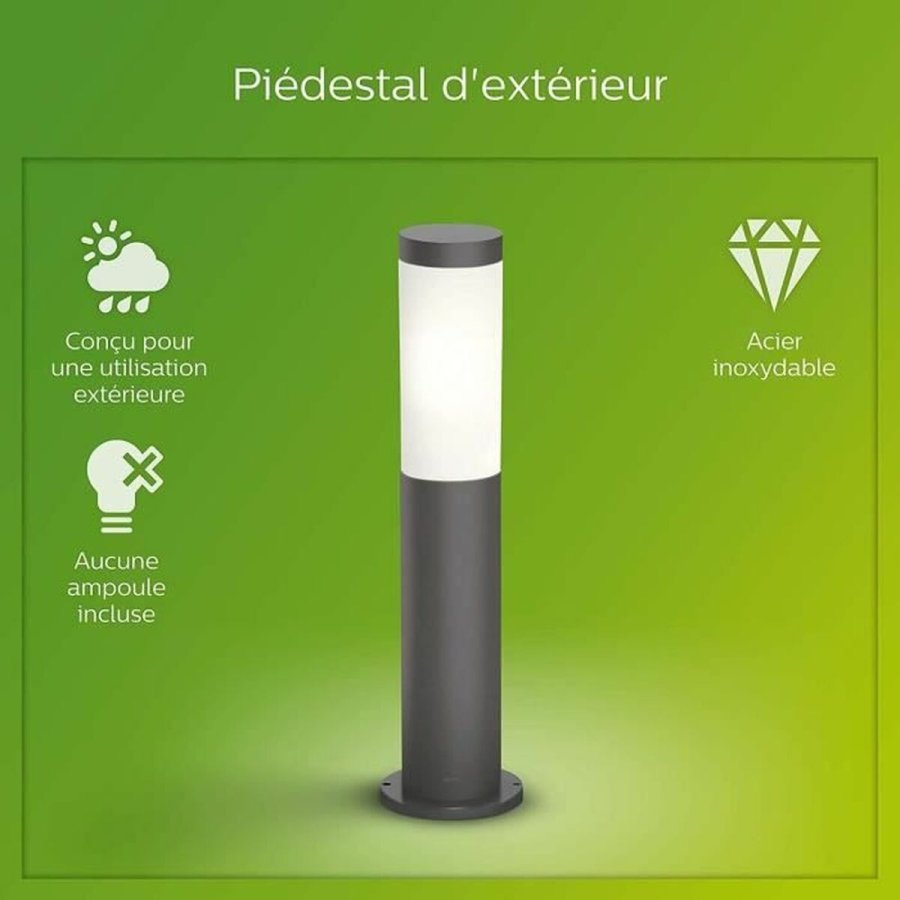 Lampe Philips Luminarias de exterior Antracit E27 230 V 2700 K #4