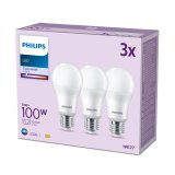 LED-lampe Philips A67 Hvid E 100 W E27 3 enheder (4000 K) #4