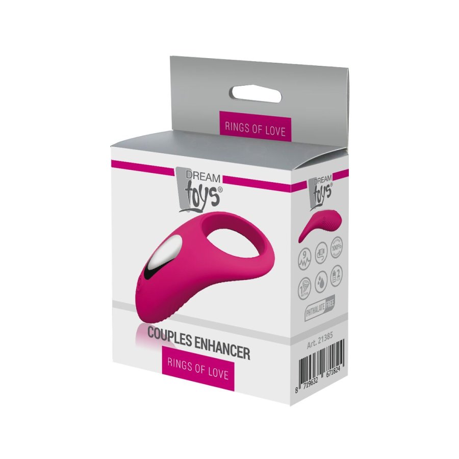 Penisringe Dream Toys Rings of Love Pink #9