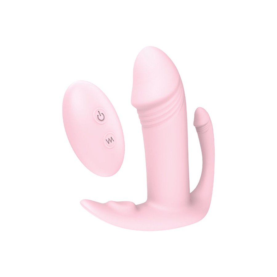Dobbelt Masturbator Stroker Dream Toys Essentials Pink #1