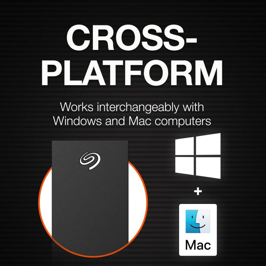 Ekstern harddisk Seagate STLC20000400 Sort 20 TB #7