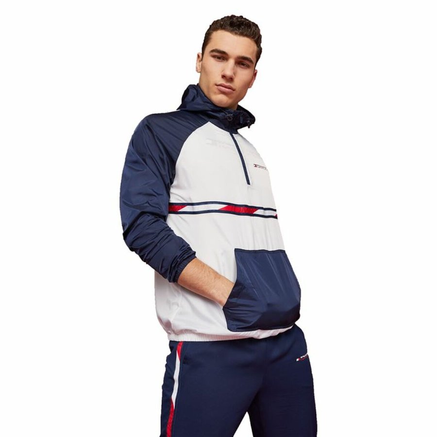 Sport Jakke til Mnd Tommy Hilfiger Colour-Blocked Mrkebl #1