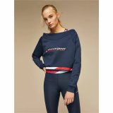 Sweaters uden Htte til Kvinder Tommy Hilfiger Crop V Neck Mrkebl #5