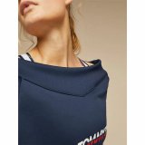 Sweaters uden Htte til Kvinder Tommy Hilfiger Crop V Neck Mrkebl #2