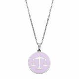 Vedhng til kvinder CO88 Collection 8CN-26094 Slvfarvet Pink #2