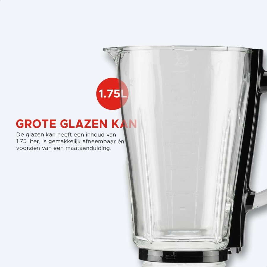 Kop-blender Bourgini 213002 1400 W 1,75 L #2