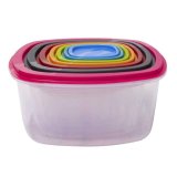 St med stabelbare hermetiske kkkenbeholdere Excellent Houseware 911000160 7 enheder #3