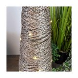 Juletr Gylden Varm hvid  20 X 80 CM (3 enheder) #9