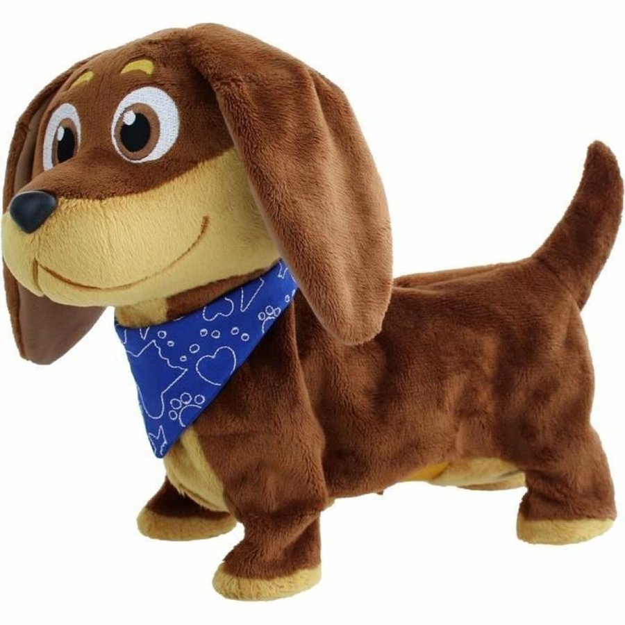 Bamse med Bevgelser Goliath Hund 28 cm #1