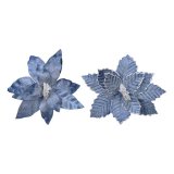Dekorativ blomst Bl Jul  34 x 6 cm #1