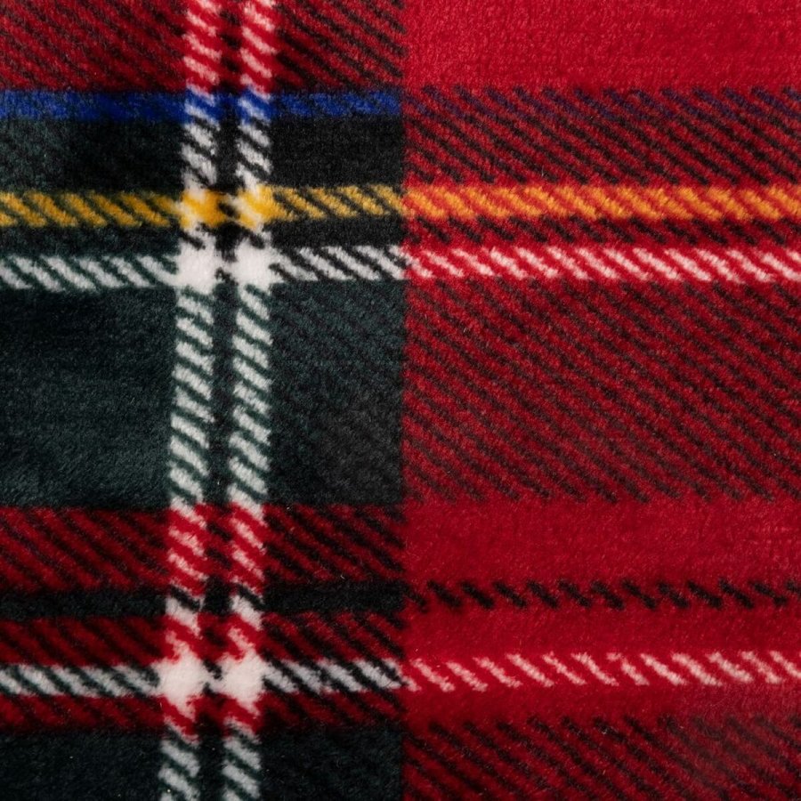 Flnoelt�ppe Home Textiles R�d Skotske billeder 150 x 200 cm #5