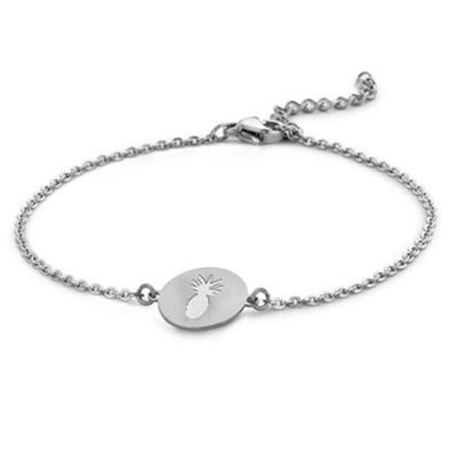 Armbnd til kvinder CO88 Collection 8CB-90561 Slvfarvet #1