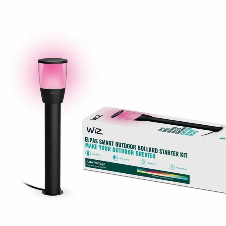 Solcellelampe Wiz Elpas Sort 400 lm #1