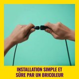 Solcellelampe Wiz Elpas Sort 400 lm #5