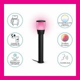 Solcelle-havelys Wiz Sort Metal #2