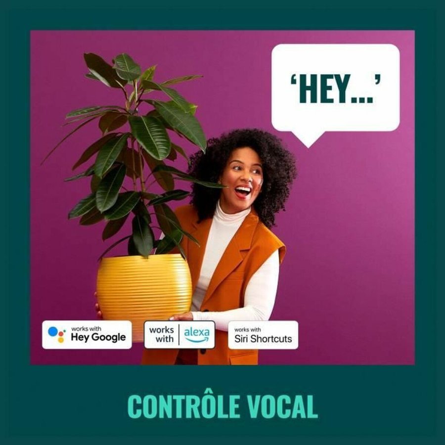 V�glampe Wiz Multifarvet 8 W Metal WiFi 16 cm RGB #5