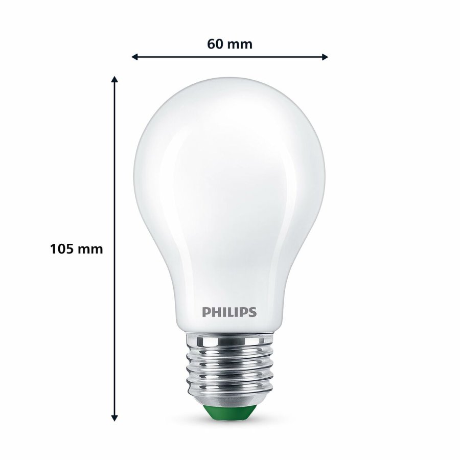 LED-lampe Philips Ultra Efficient Led Classic 4 W 60 W E27 840 lm Hvid (4000 K) #5