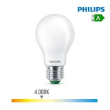 LED-lampe Philips Ultra Efficient Led Classic 4 W 60 W E27 840 lm Hvid (4000 K) #2