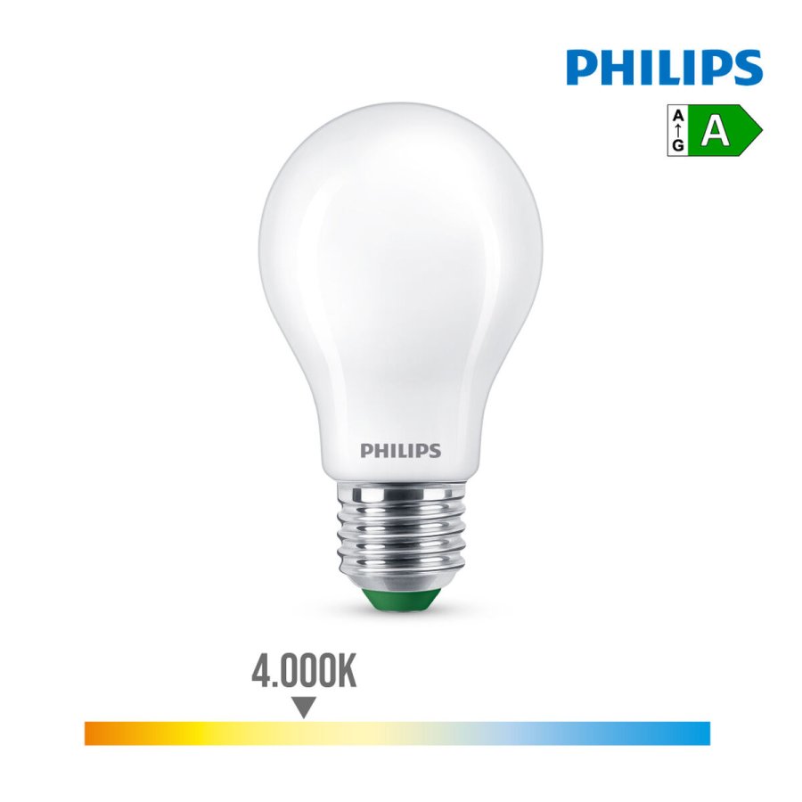 LED-lampe Philips Ultra Efficient Led Classic 4 W 60 W E27 840 lm Hvid (4000 K) #2