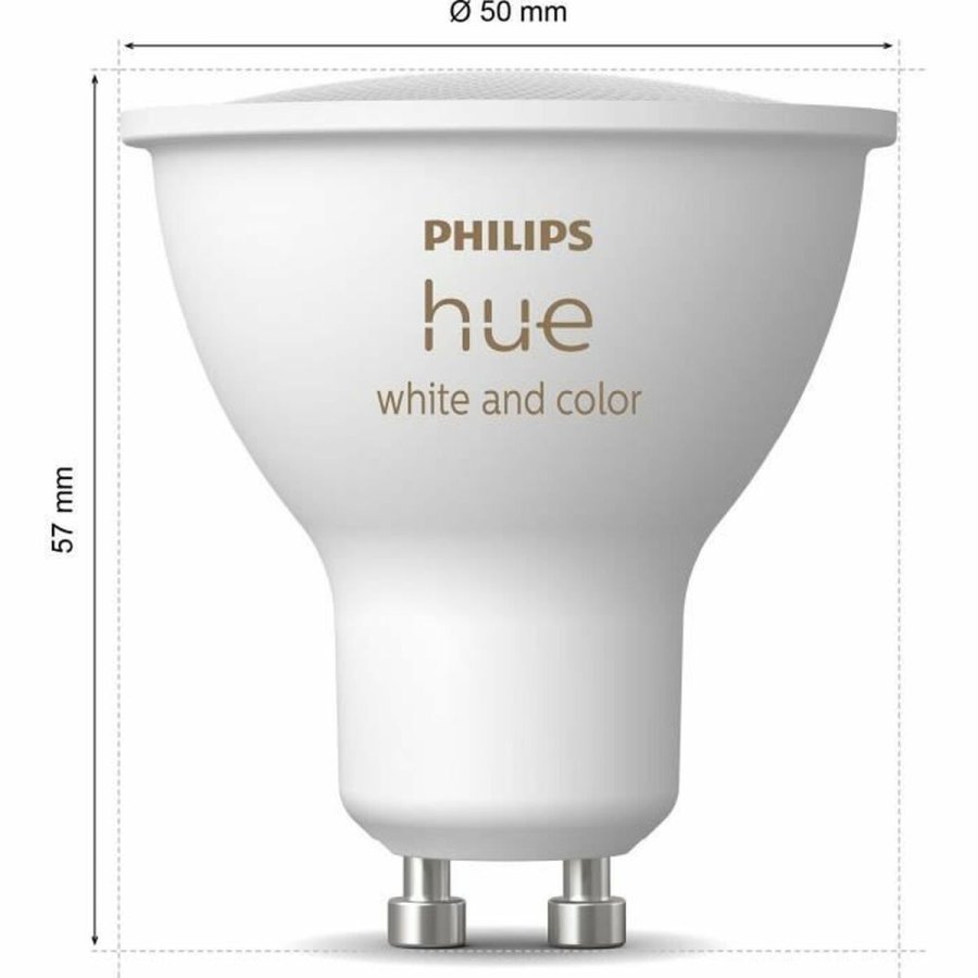 LED-lampe Philips Hvid E GU10 400 lm 2 enheder (6500 K) #3