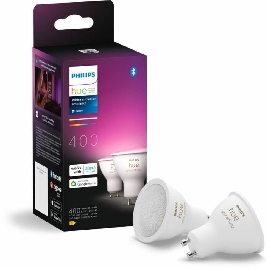 LED-lampe Philips Hvid E GU10 400 lm 2 enheder (6500 K) #5