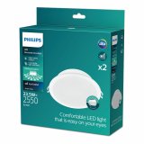 Downlight Philips Meson Hvid 23,5 W 2550 Lm (4000 K) (2 enheder) #3