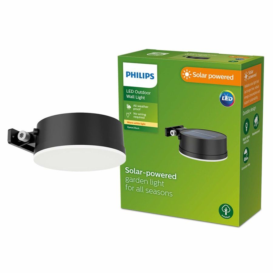 V�glampe Philips 1,5 W 200 Lm Solar Cirkul�r (2700 K) #5