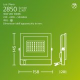 Spotlight projektor Philips Sort 30 W F (5000 K) #6