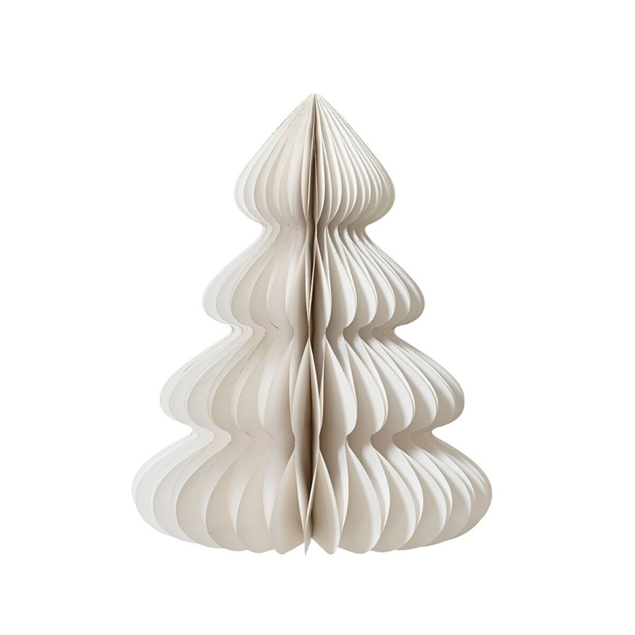 Juletr Decoris Hvid Papir  48 x 60 cm #1