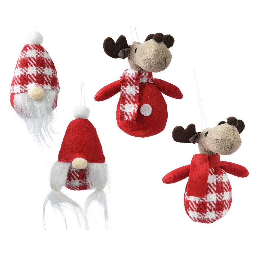 Julepynt Lifetime 8 x 10 x 14 cm Bamse Ledning til ophng #1