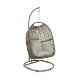 H�ngende havestol flet Brun 95 x 195 cm #1