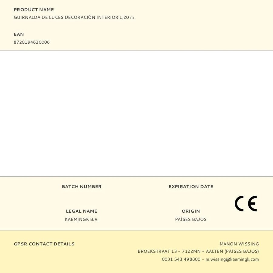 Juleguirlande Lumineo Tr� Ananas Stjerner 1,20 m #3