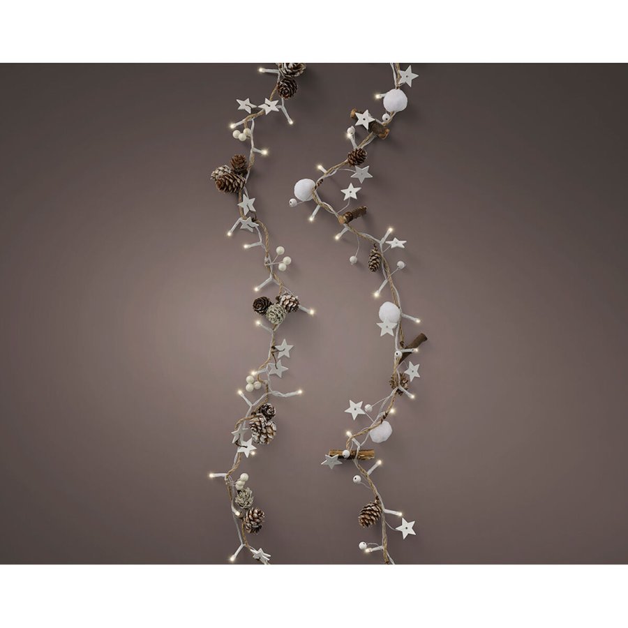 Juleguirlande Lumineo Tr� Ananas Stjerner 1,20 m #2