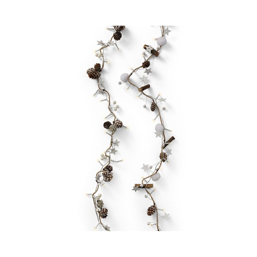 Juleguirlande Lumineo Tr� Ananas Stjerner 1,20 m #1