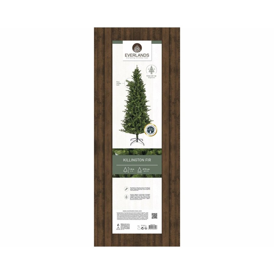 Juletr Everlands Killington Grn PVC Metal polystyren Gran  93 x 180 cm #21