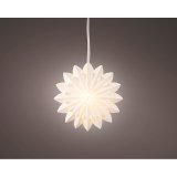 Julestjerne Lumineo Papir  40 x 20,5 cm Ledning til ophng #5